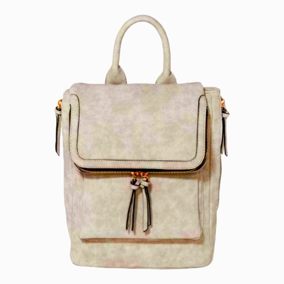 Violet Ray Handbags - Kendall Mini Faux Suede Backpack